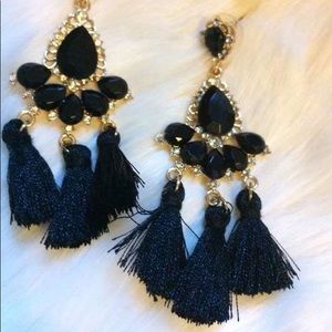 Black tassel Set